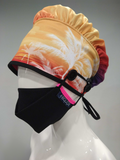 Ear Relief Bouffant Cap (Nights In Paradise)