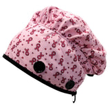 Ear Relief Bouffant Cap (Pink Ribbons - Breast Cancer Awareness)