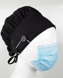 Ear Relief Bouffant Cap (BLACK) Ear Relief Cap Equipe Athletics