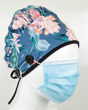 Ear Relief Bouffant Cap (FLORAL) Ear Relief Cap Equipe Athletics