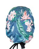 Ear Relief Bouffant Cap (FLORAL) Ear Relief Cap Equipe Athletics