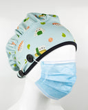 Ear Relief Bouffant Cap (They See Me Rollin')