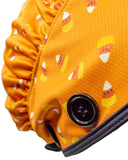 Ear Relief Bouffant Cap (Candy Corn)