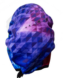 Ear Relief Bouffant Cap (Rainbow Crackle)