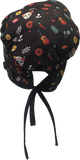 Ear Relief Bouffant Cap (Día De Los Muertos)