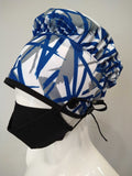 Ear Relief Bouffant Cap (Bleeding Blue)