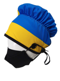 Ear Relief Bouffant Cap (PEACE FOR UKRAINE)