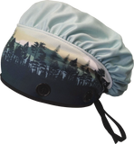 Ear Relief Bouffant Cap (Lush Forest)