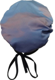 Ear Relief Bouffant Cap (Tropical Sunset)