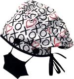Ear Relief Bouffant Cap (XOXO)
