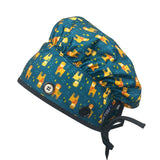 Ear Relief Bouffant Cap (Winter Alpaca)