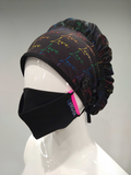 Ear Relief Bouffant Cap (Prismatic Love)