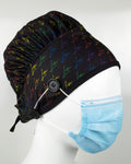 Ear Relief Bouffant Cap (RAINBOW LOVE)