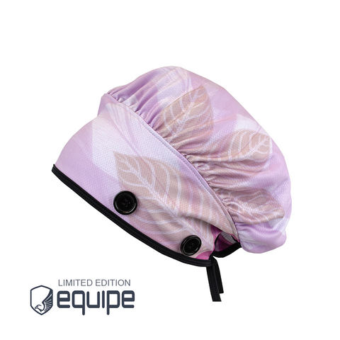Ear Relief Bouffant Cap (Flora-Pink)