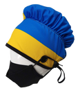 Ear Relief Bouffant Cap (PEACE FOR UKRAINE)