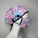 Matching Bouffant Set (Unicorn & Rainbows)